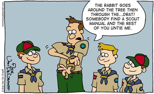 Ever felt like this at a scout meeting? Do you think a frap is something that goes in fancy coffee?