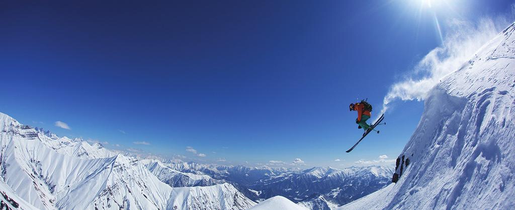 the Caucasus Mountain Range, is a unique ski resort and a famous brand