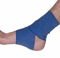 The bandage is light weight and easy to apply and it doesn t restrict