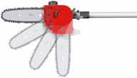 BKS 25 L Item No 76004500 Petrol long reach chain saw with choke, primer pump and electronic