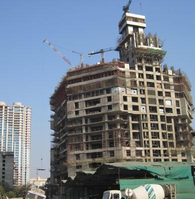 the construction ﬁrm said the municipal commissioner is taking orders from real estate giant and its direct competitor Kalpataru Properties Private Limited.