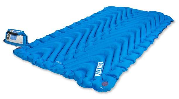 static v sleeping pad 06svgr01c double v sleeping pad 06dvbl01e Being both lightweight and rugged the Static V is an ideal sleeping pad for the avid backpacker to casual camper.