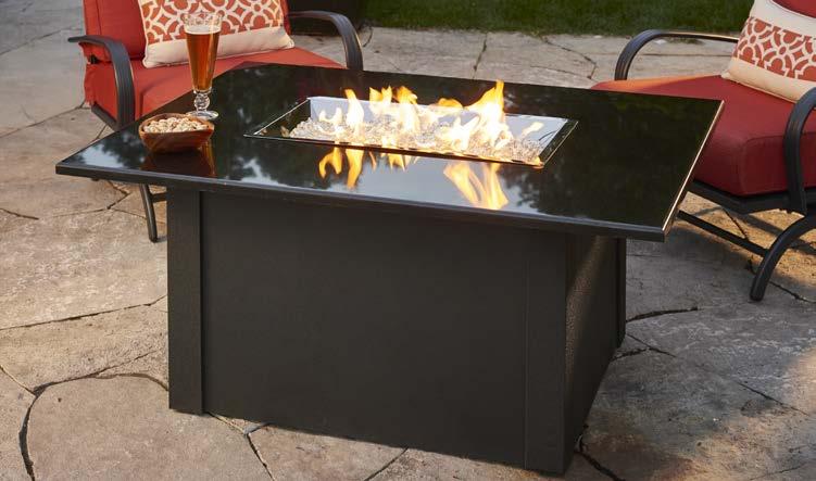 Includes Black glass burner cover Optional GLASS GUARD-20-R and CVR5038 protective cover NAPLES-CT-B-K Customer safety is