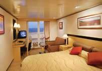 Guide to accommodation & deck plans Britannia accommodation (dining in Britannia restaurant decks 2 & 3) Few ships offer such elegant, tastefully appointed standard staterooms as those in the