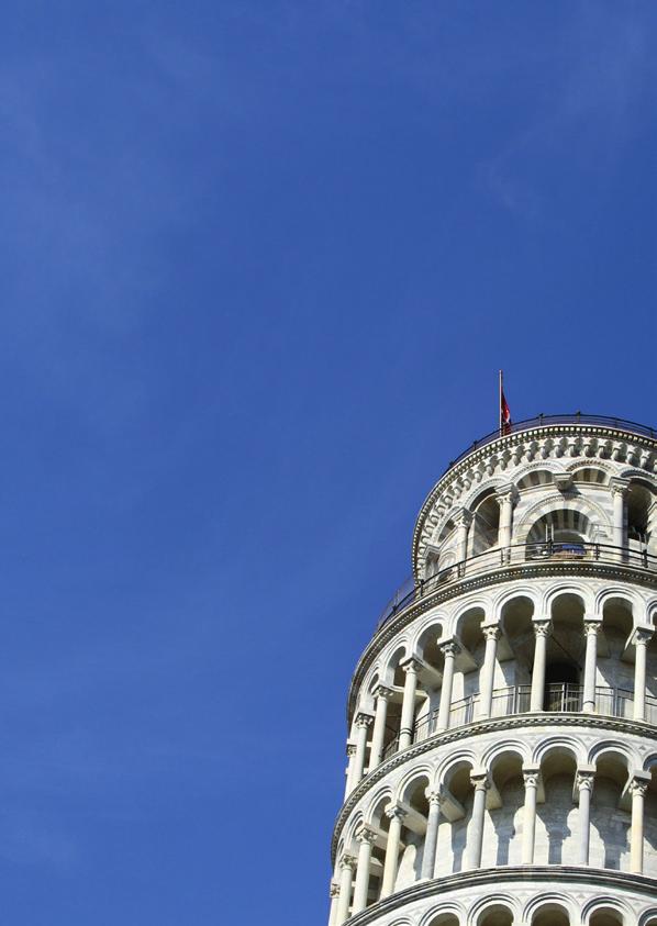 HIGHLIGHTS We feature monolingual walking tours in Pisa or excursions in the surroundings with sharing bus with an average of 25/35 participants or in a small groups who desire to discover the