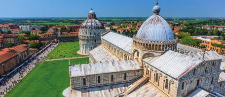 Marvel at the sights of Pisa s Piazza dei Miracoli, such as the Leaning Tower, Duomo, and much more.
