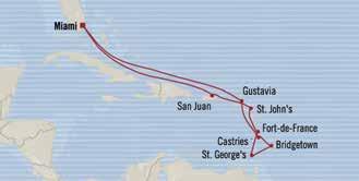 CARIBBEAN, PANAMA CANAL & MEXICO Celebrate the Sushie MIAMI to MIAMI 12 days Feb 12, 2017 RIVIERA 2 for 1 CRUISE S limited-time iclusive package icludes: Airfare* & Ulimited Iteret plus choose oe: