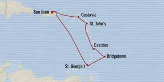CARIBBEAN, PANAMA CANAL & MEXICO Caribbea Delights SAN JUAN to SAN JUAN 7 days Nov 24, Dec 1, Dec 8 & Dec 15, 2017 INSIGNIA 2 for 1 CRUISE S limited-time iclusive package icludes: Airfare* & Ulimited
