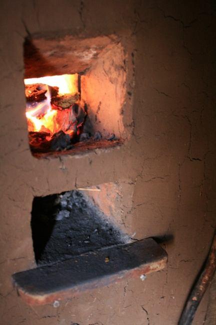 stoves (see Figure 1 and Figure 2). Families tend to have a dedicated room for cooking where they also often store potatoes and other foods.