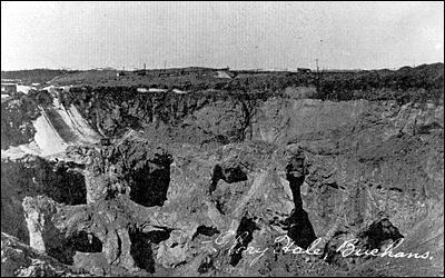 The ore at Buchans consisted of
