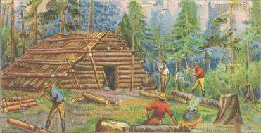 Men might be away at lumber camps for months or working shift
