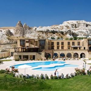 com Goreme : Tourist Hotel & Resort Cappadocia (Hotel) 3 nights Tourist Hotel & Resort Cappadocia is situated on a 27,500 m² estate in Goreme Nevsehir.