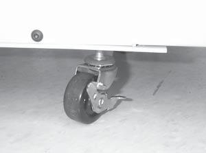 nuts on the bottom of the trimmer or trimmer stand (fig 13).