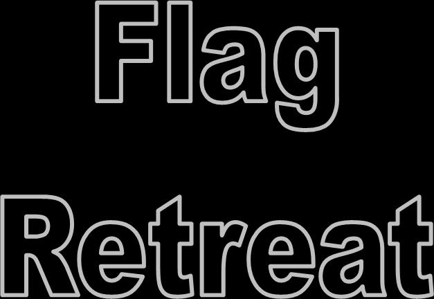 After the American Flag has been raised all side flags (including troop flags) will be raised. Following Flag raising campers should line up for breakfast.