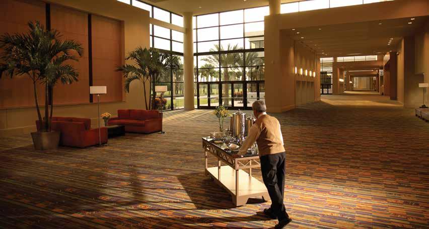 MEETING AND CONVENTION OFFERINGS EVERY BUSINESS HAS A HEART AND SOUL. AT ORLANDO WORLD CENTER MARRIOTT, OURS IS OUR 450,000 SQUARE FEET OF STATE-OF-THE-ART, FLEXIBLE EVENT SPACE.