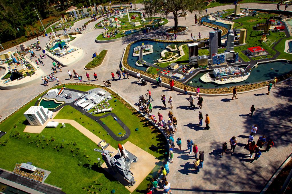 2. Visit Miniland USA! The heart of every LEGOLAND Park, Miniland USA is home to seven specially themed areas made entirely out of LEGO bricks, approximately 30 million!