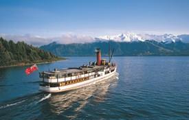 TTS Earnslaw Cruise with Afternoon Tea and Farm Show Departure Time: 1.15pm 4.25 hours Maximum numbers: 200 Indicative Price: NZD91.
