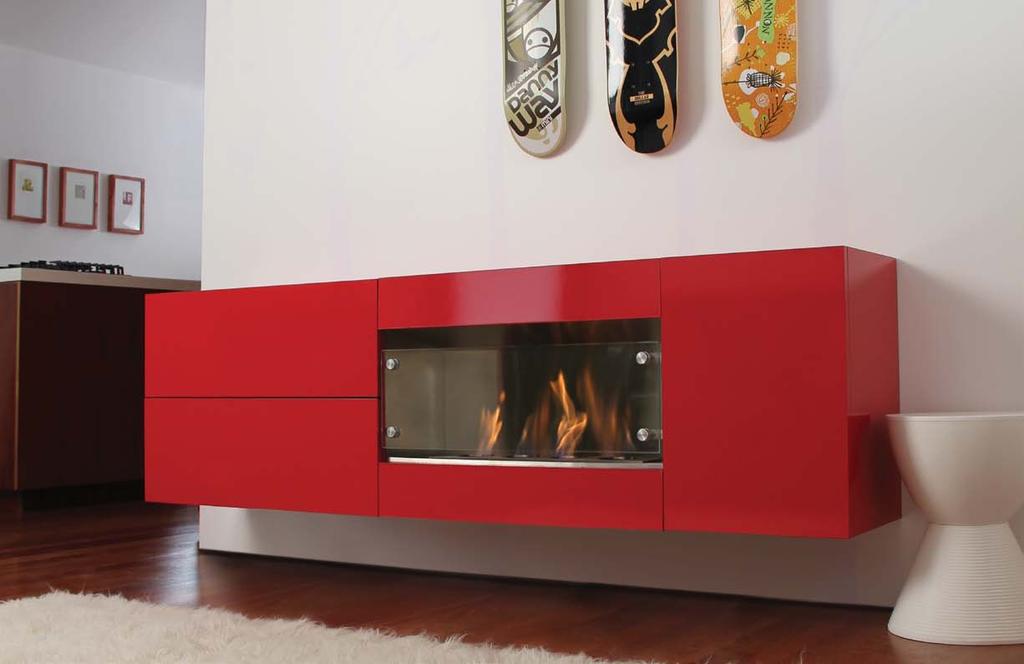 Interior Collection TERRA FLAME HOME Terra Flame Home is a clean burning portable fireplace fueled by an ecofriendly energy source.