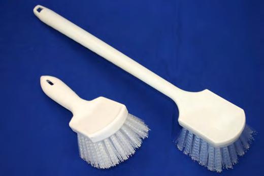 5 brush head Pk of 3 Code No. SH-45-825 8.5 utility brush, plastic handle, Nylon bristles 3.5 x 3.