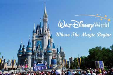 Orlando is nicknamed, The Theme Park Capital of the World, with its wide array of theme parks in the area.
