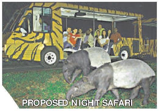 The Night Safari The Night Safari at Greater Noida will be the first such development in India and the fourth in the world, after Singapore, China and Thailand.