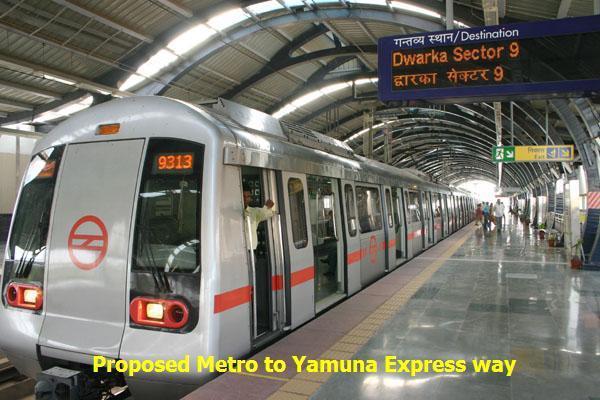 Proposed Metro The Delhi Metro Rail Corporation has approved a major detailed extension of the Metro route connecting almost all of Noida and