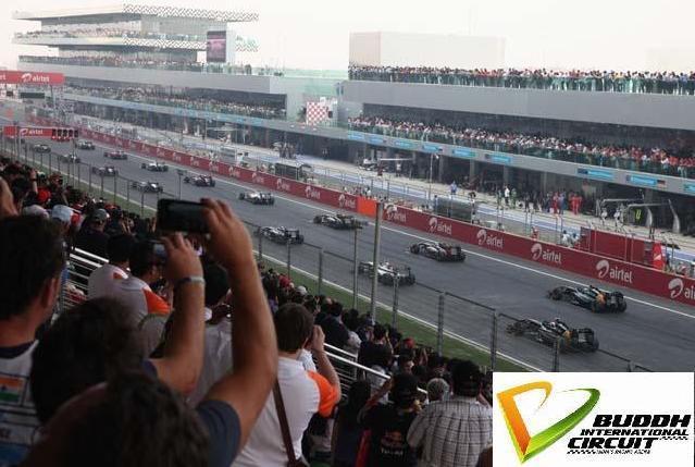 Formula-1 / Motorsport Circuit The Buddh International circuit is one of a kind Motor racing track in India.
