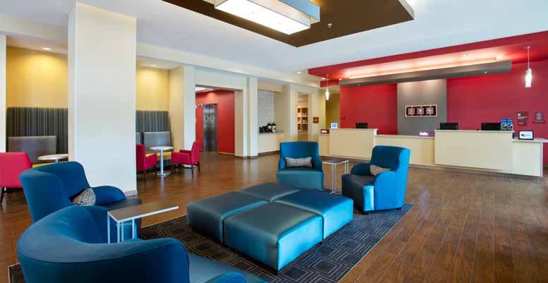 A moderately priced brand, TownePlace Suites offers a tiered rate structure based on length of stays for travelers who are on the road for a longer period of time.