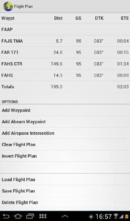 The Direct To will clear all points in a flight plan and shows the line to the DirectTo point. Add to Flightplan option will add the selected point at the end of the currently OPEN Flightplan.