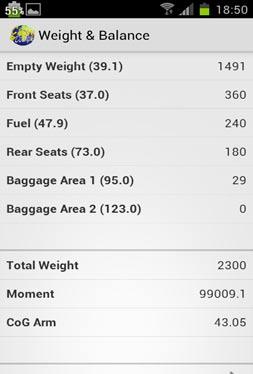 Add the relevant weights for a particular flight in kg or Pounds, but NEVER mix these units of measurements.