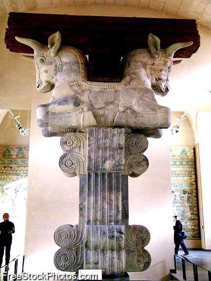PERSIAN ART Persepolis, Iran Reliefs on walls symbolize Persian guards called Immortals 10,000