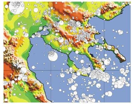 Argyroudis Fig. 5.6 Epicenter map of earthquakes recorded in the broader Mygdonia basin area during the period 1989-1999 Source:EUROSEIS - RISK 5.