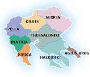 1 Regions and Prefectures of Northern Greece Regions Prefectures Kastoria Florina West Macedonia Kozani Grevena Pella Imathia Pieria Central Macedonia Kilkis