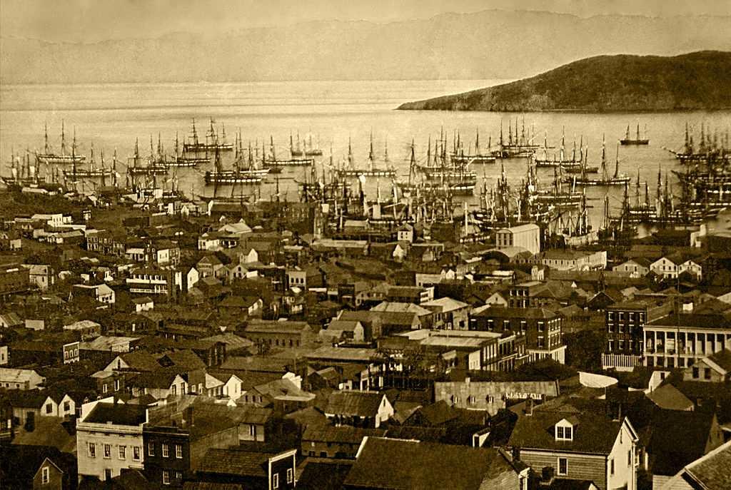 California Gold Rush 1850 - San