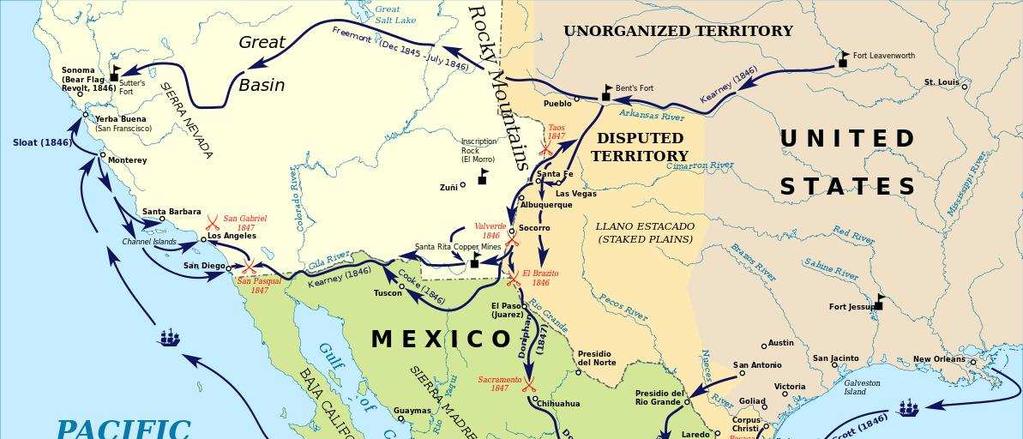 The Mexican - American War -