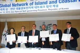 Establishment of Network Secretariat in Jeju and Menorca Jeju BR and Menorca BR had been proposing to establish the Network among island and coastal biosphere reserves that an international