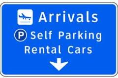 Arrivals & Departures Signs