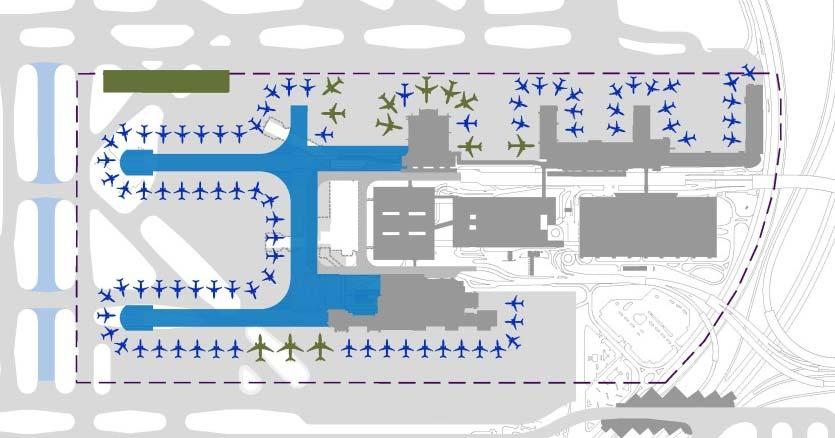 Short Listed Terminal Concepts Ultimate Phase (Post 2035) Development (95 Gate Complex)