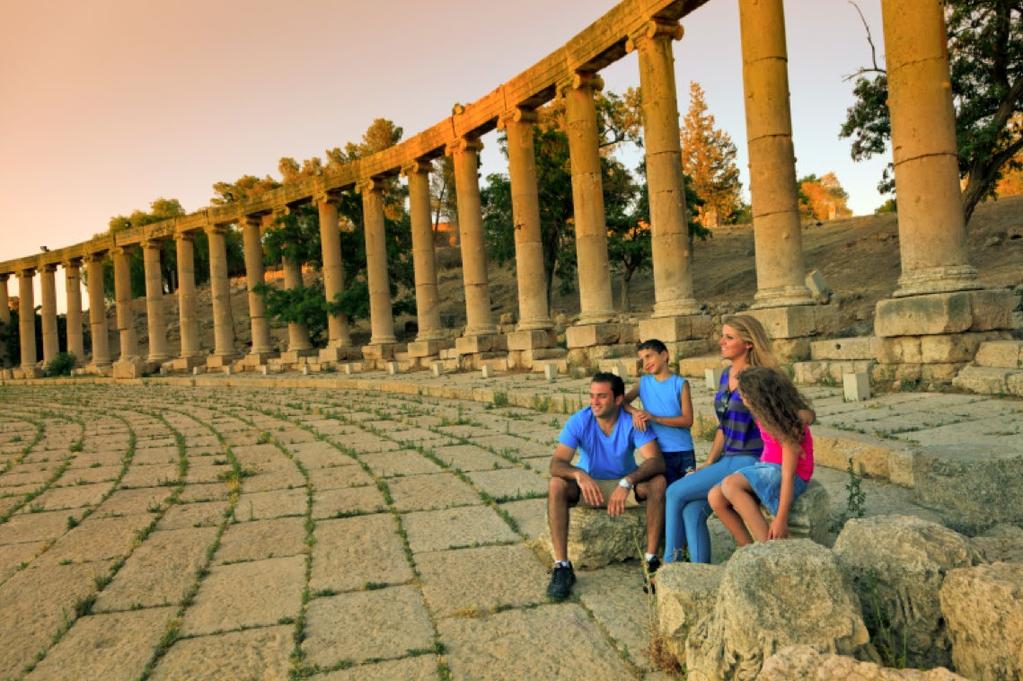 Jerash Tour 8-Hour Transit A Rome away from Rome Your tour begins in Jerash, the former site of the Greco-Roman city of Gerasa.