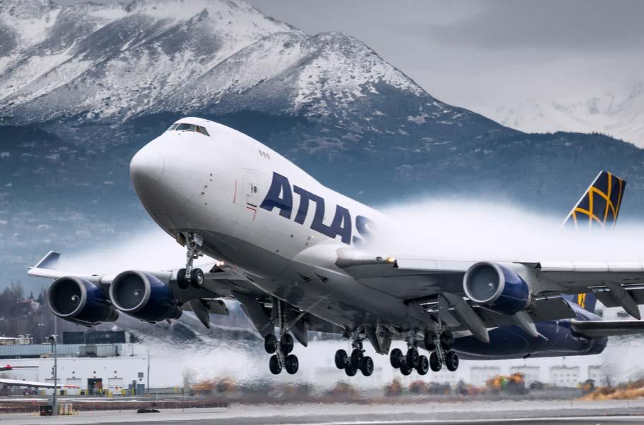 The Atlas Story in Anchorage Atlas history starts in Anchorage with our first customer- China Airlines We ve continued to expand and have grown operations significantly over the past several years