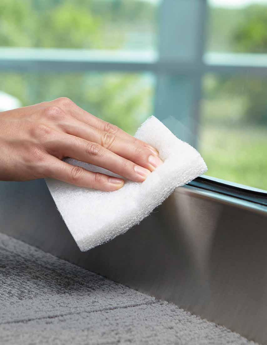 LIGHT DUTY SCOURING Gentle yet powerful solutions for thoroughly cleaning even delicate