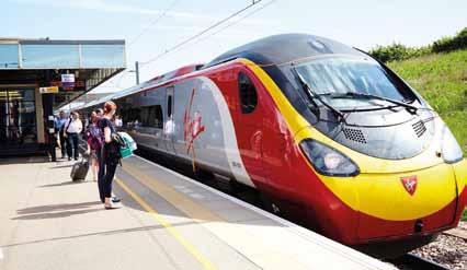 centrally only mins from london by train located>> 34 4 mins from the national motorway network (m1 j14) TIMINGS: RAIL London Euston Birmingham New Street Manchester Piccadilly Source: National Rail