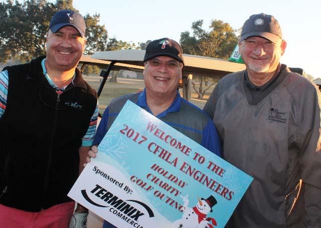 Minuteman Press Orlando Brewing Uncharted Video Productions 2017 CFHLA Engineers Charity Golf Chairman, Keith Luka of the Holiday Inn Resort Orlando Suites - Waterpark and the Committee for a "Job