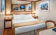 Priority embarkation and disembarkation at the beginning and end of your cruise Priority disembarkation at tender port OCEANVIEW Includes all our standard Princess amenities, with a broad picture