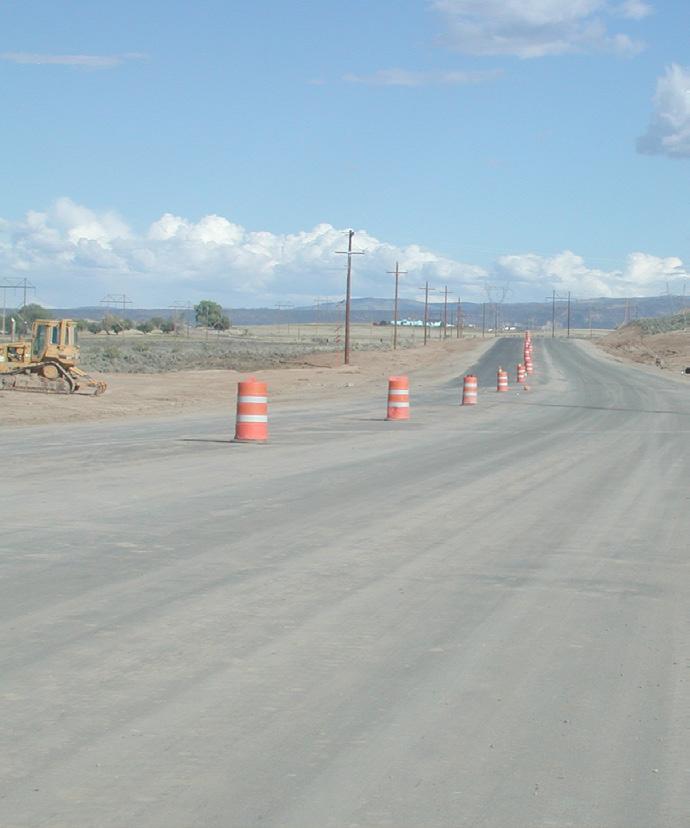 These infrastructure improvements directly benefit property within Rifle Airpark and include: Improvement of Airport Road to three lanes between the western boundary of Rifle