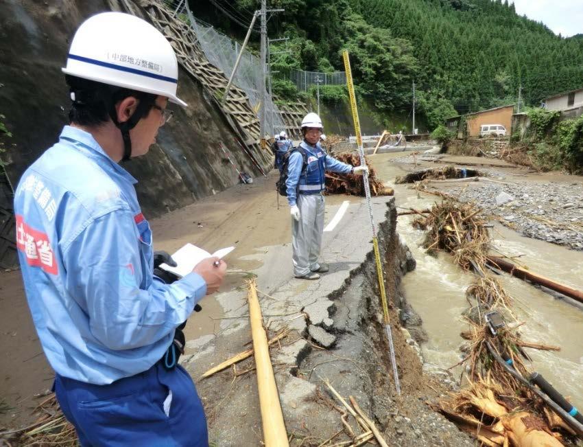 Total of 3,441 TEC-FORCE members were mobilized in the damaged areas all over Japan.