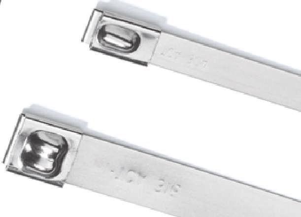 EBT EBT Roller Ball Stainless Steel Cable Ties The EBT (Express Ball Tie) range have a non-releasable locking mechanism that offers infinite adjustment along the length of the tie.