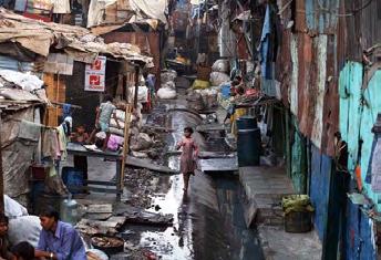 Photograph: Dharavi What proportion of Mumbai is built up?