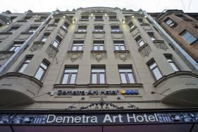 Category 4* Demetra Art Hotel is located in the heart of St.-Petersburg, tailored for business travelers, and on tourists.