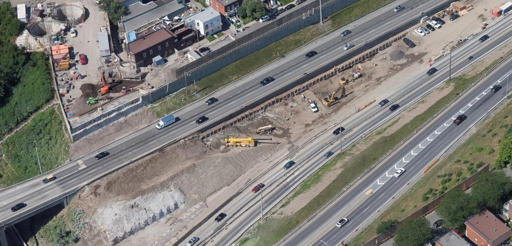 14 Work in Center sector A-15 south ramp toward R-136